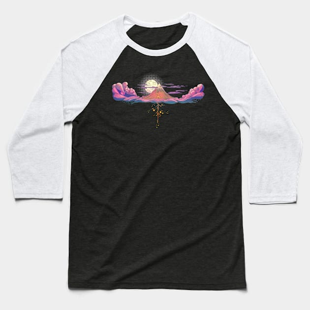 Mindful Bliss. Baseball T-Shirt by hybridgothica